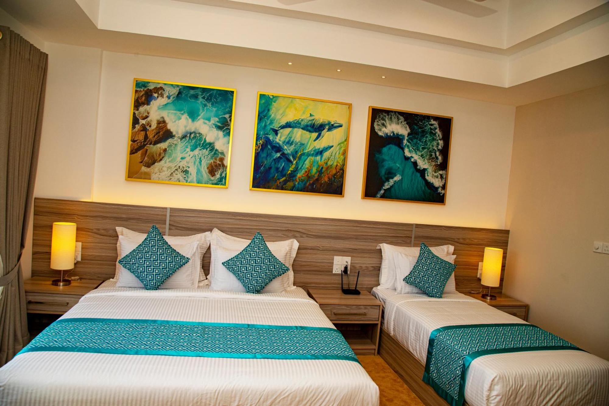 Negombo Ocean Breeze - Bliss On The Beach Luxury Apartments By Serendib Vacation Eksteriør bilde